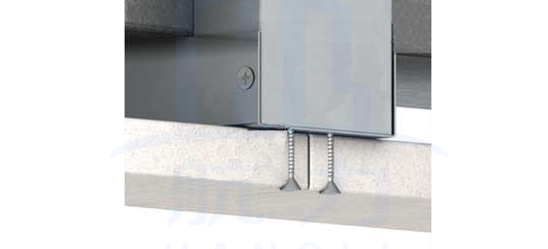 硅酸鹽防火風管制作節點圖